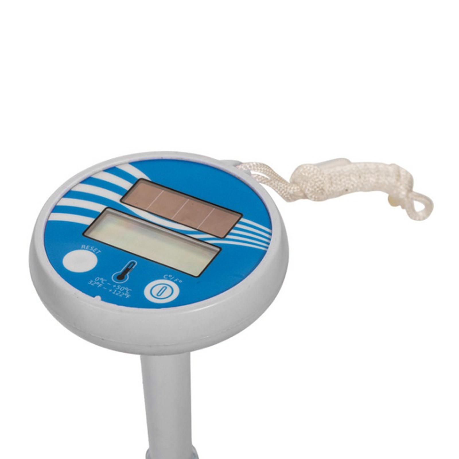 Outdoor Power For Hot Tub - Digitale zwembadthermometer op zonne-energie, makkelijk afleesbaar,