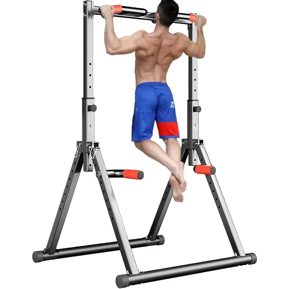 Outdoor Power Tower Pull Up Bar - Opvouwbare Power Tower Dip Station Pull
