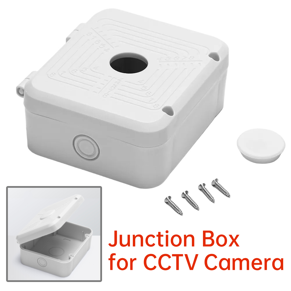 Outdoor Power Junction Box - Waterdichte aansluitdoos voor CCTV-camera Videodraaddoos Voeding