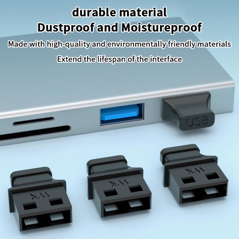 Outdoor Power Socket Cover - USB-poortplug met handvat Ongebruikte interface Anti-stofkap