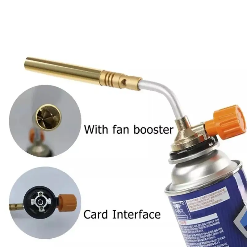 Outdoor Power Burner - Outdoor Camping BBQ Draagbare laswarmtepistoolapparatuur Butaanbrander
