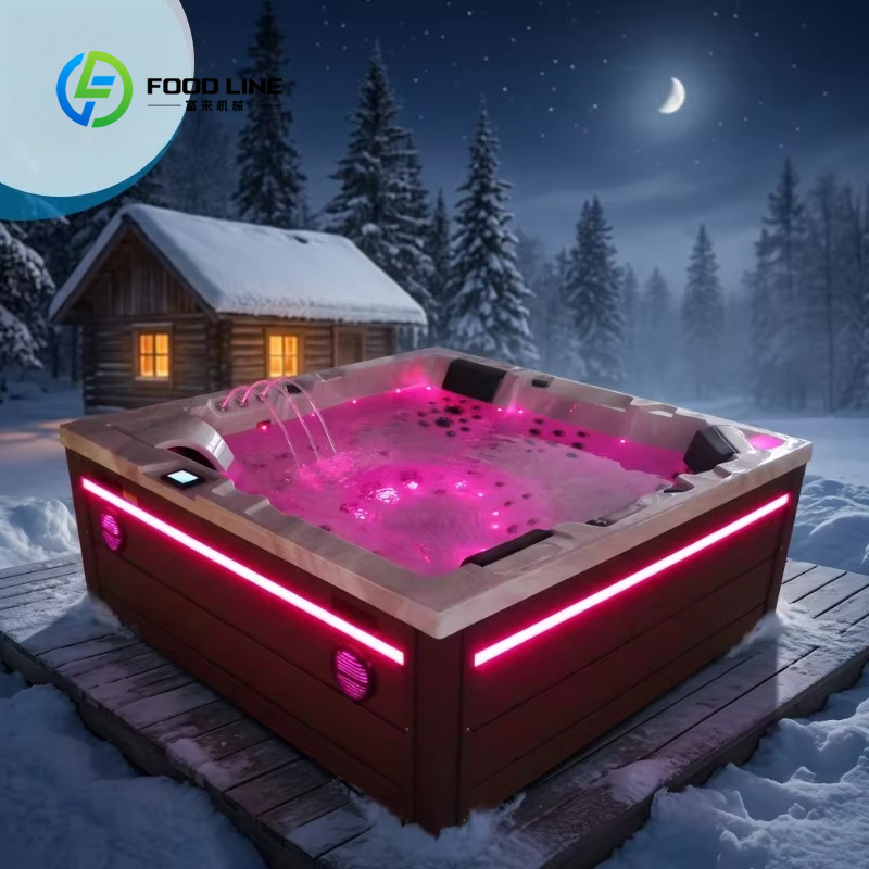 Outdoor Power For Hot Tub - 5-persoons premium buitenbadkuip, op maat gemaakte