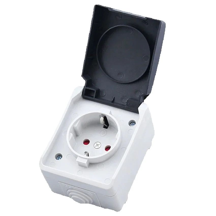 Outdoor Kitchen Power Outlet - Europees Frankrijk Duits 16A opbouw buiten