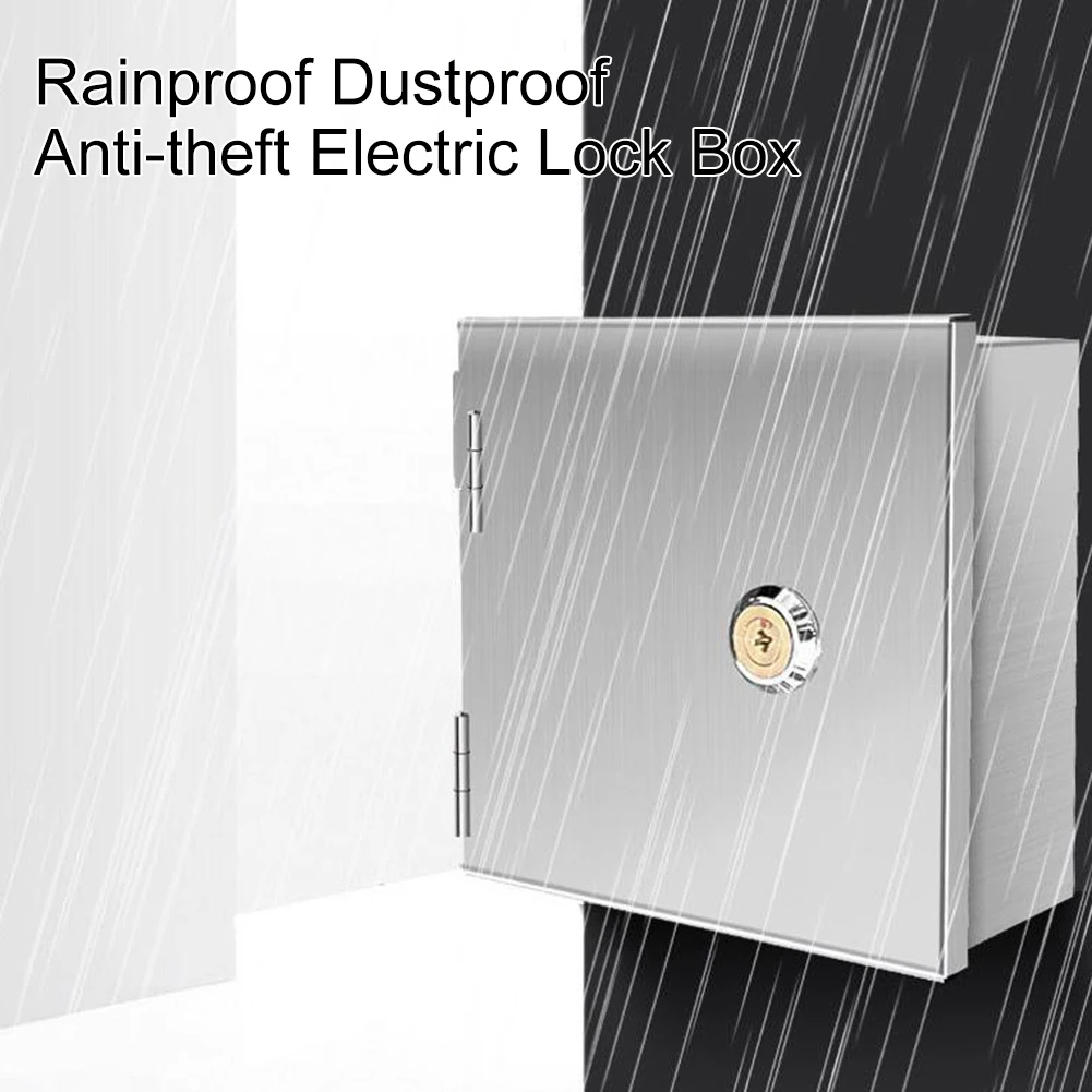 Outdoor Power Point Cover - Waterdicht roestvrijstalen elektrisch kastslot voor elektrische