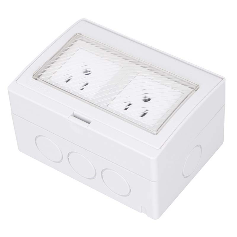 Outdoor Kitchen Power Outlet - Wit Amerikaanse Industrie Waterdichte Stopcontact Keuken