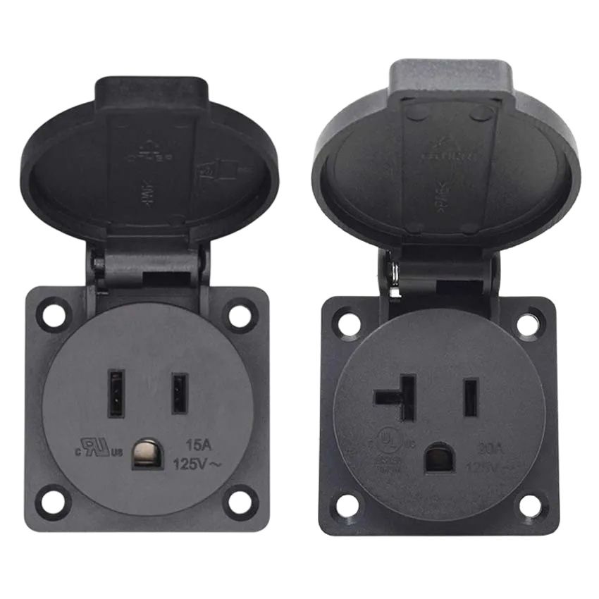 Outdoor Power Receptacle - 1PCS Universele 15A 20A Amerika Outdoor