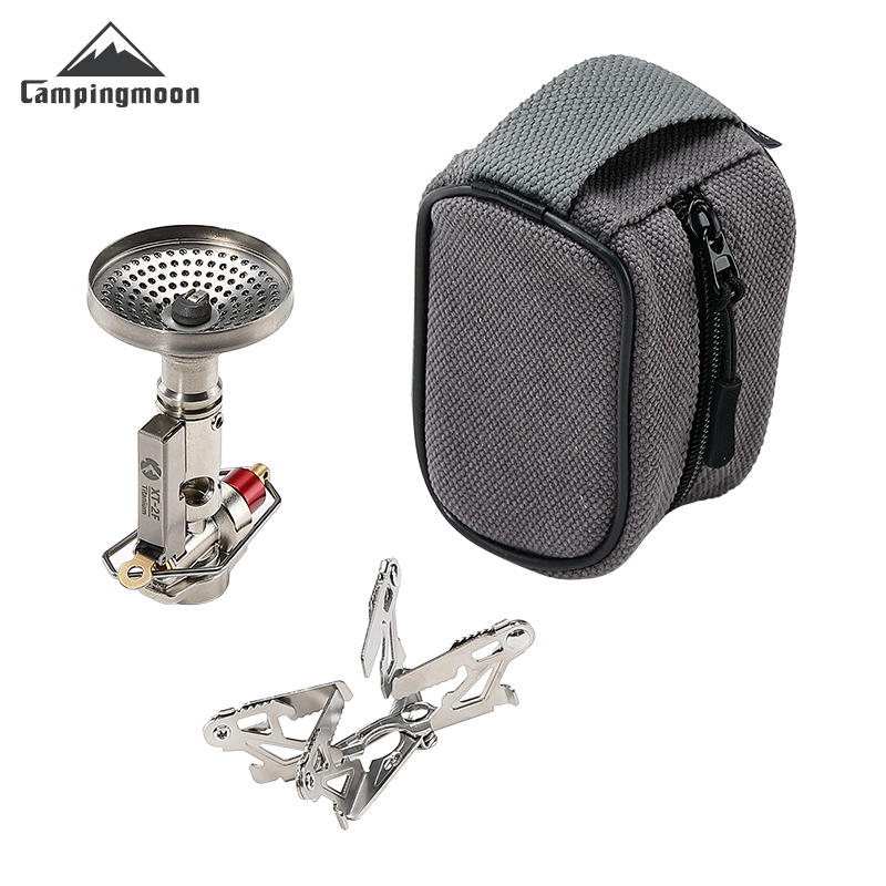 Outdoor Power Burner - CAMPINGMOON XT-2F Xuanfeng Titanium Raketkachel Draagbare