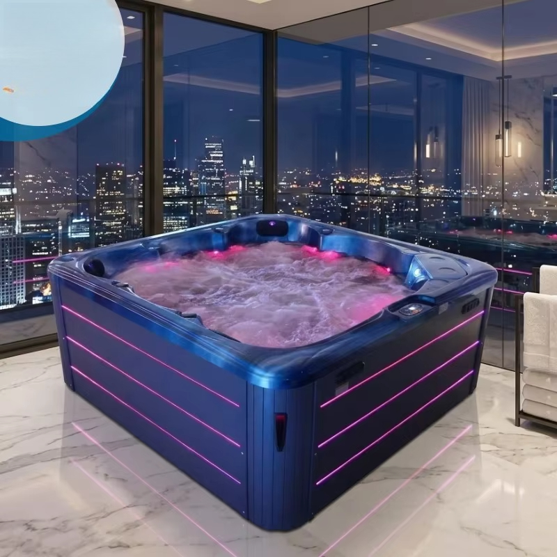 Outdoor Power For Hot Tub - Vrijstaand acryl bubbelbad voor 6 personen,