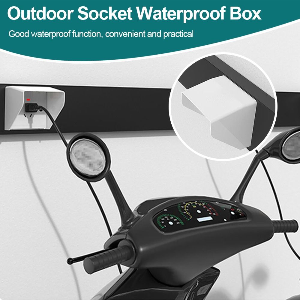 Nieuwe Plastic Socket Waterdic - Outdoor Power Socket Cover recensie en prijs