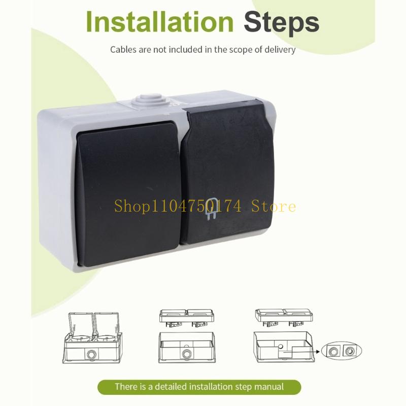 Waterdicht buitenstopcontact m - Outdoor Power Outlet Install recensie en prijs