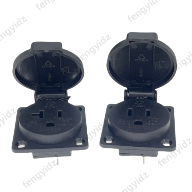 Zwart 125V 15A 20A IP44 CE Ame - Outdoor Power Receptacle recensie en prijs