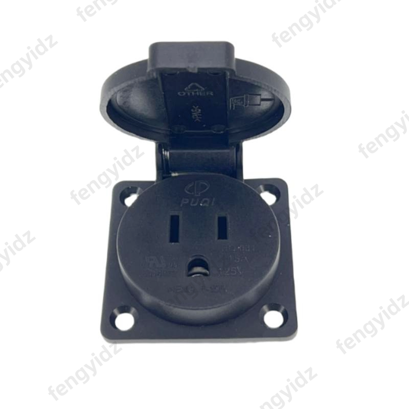 Zwart 125V 15A 20A IP44 CE Ame - Outdoor Power Receptacle recensie en prijs