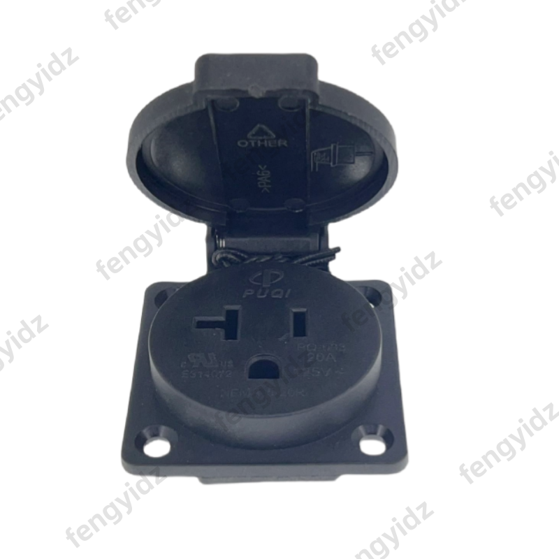 Zwart 125V 15A 20A IP44 CE Ame - Outdoor Power Receptacle recensie en prijs