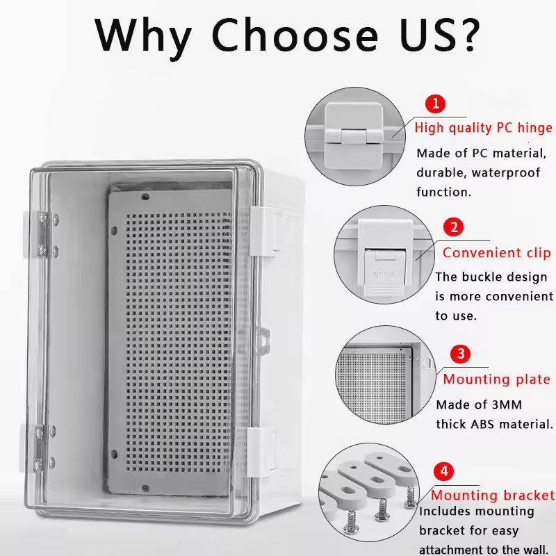 IP66 waterdichte aansluitdoos  - Outdoor Power Junction Box recensie en prijs