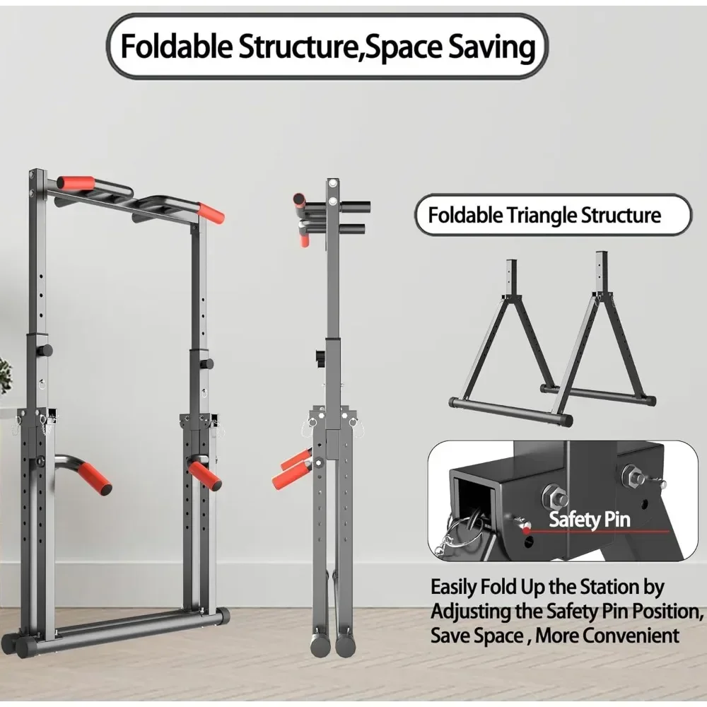 Opvouwbare Power Tower Dip Sta - Outdoor Power Tower Pull Up Bar recensie en prijs