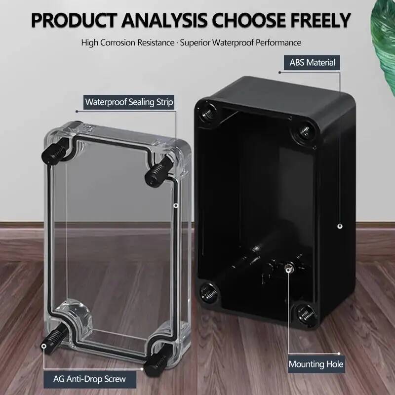 2 stks Transparante Cover Wate - Outdoor Power Junction Box recensie en prijs