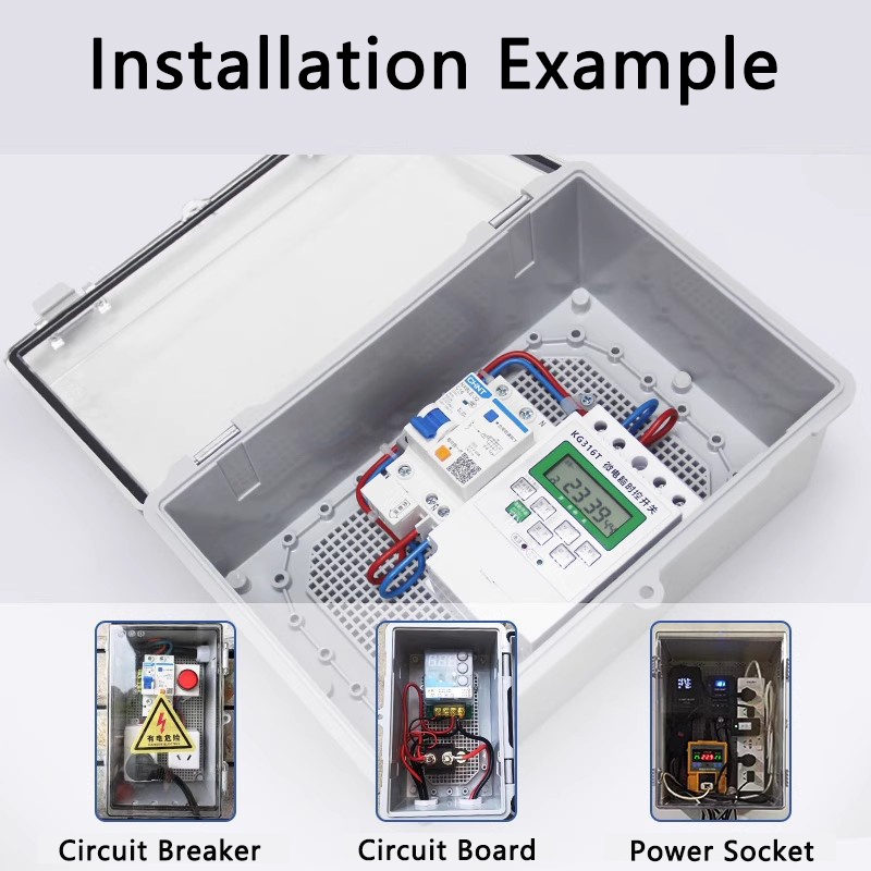 IP66 waterdichte grijze/transp - Outdoor Power Junction Box recensie en prijs