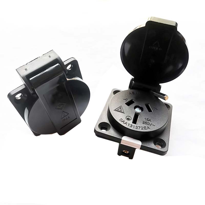 2 Stuks Zwart 10A 15A Australi - Outdoor Power Receptacle recensie en prijs