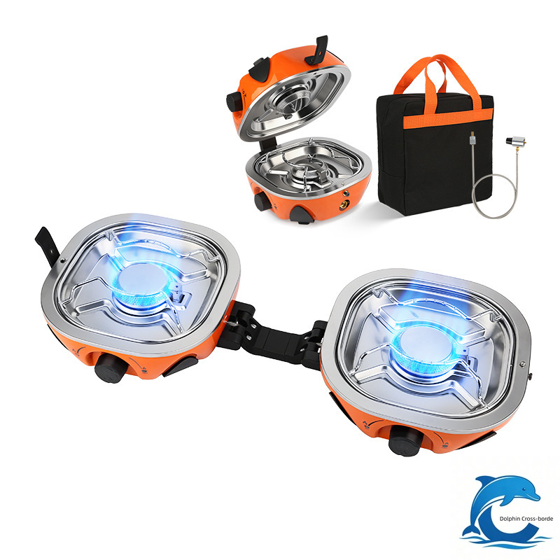 2026 Nieuwe Dubbele Kop Casset - Outdoor Power Burner recensie en prijs