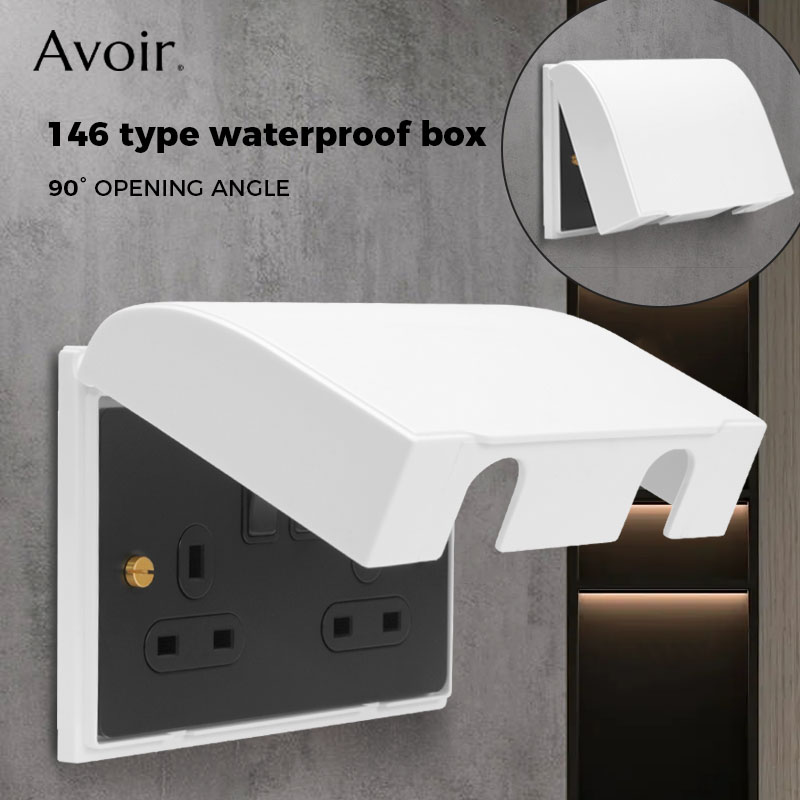 Avoir Muur Externe Mount Schak - Outdoor Power Socket Cover recensie en prijs