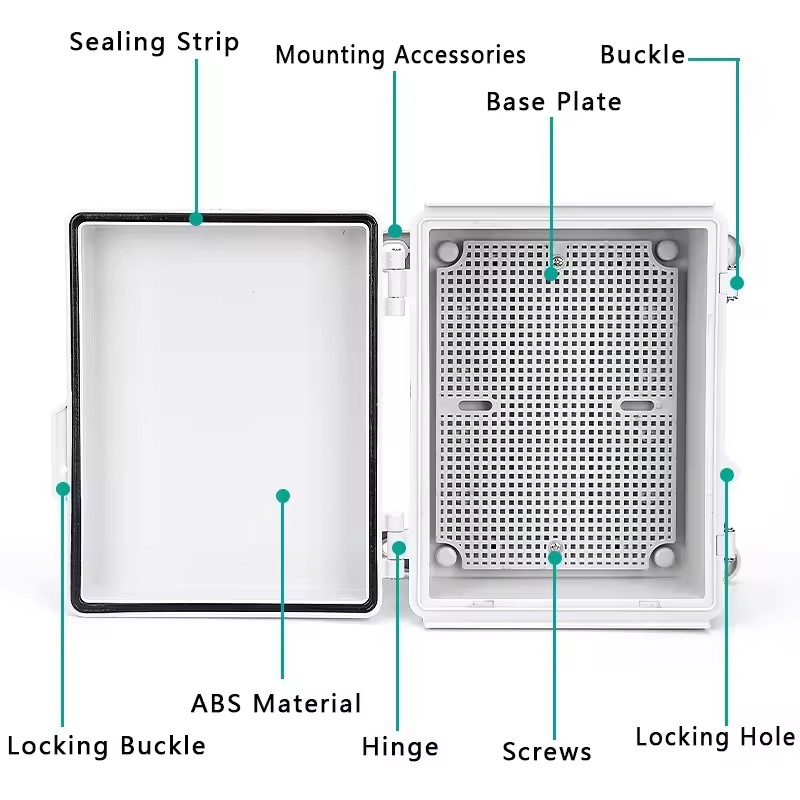 IP66 elektrische kunststof beh - Outdoor Power Junction Box recensie en prijs