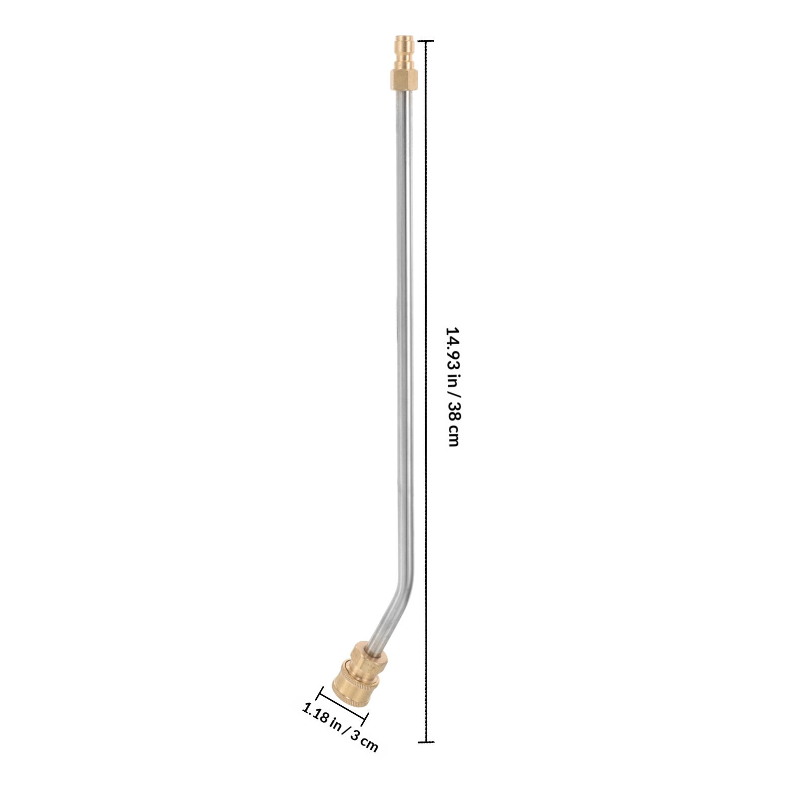 Hogedrukpistool 35cm gebogen s - Power Washer Gun Replacement recensie en prijs
