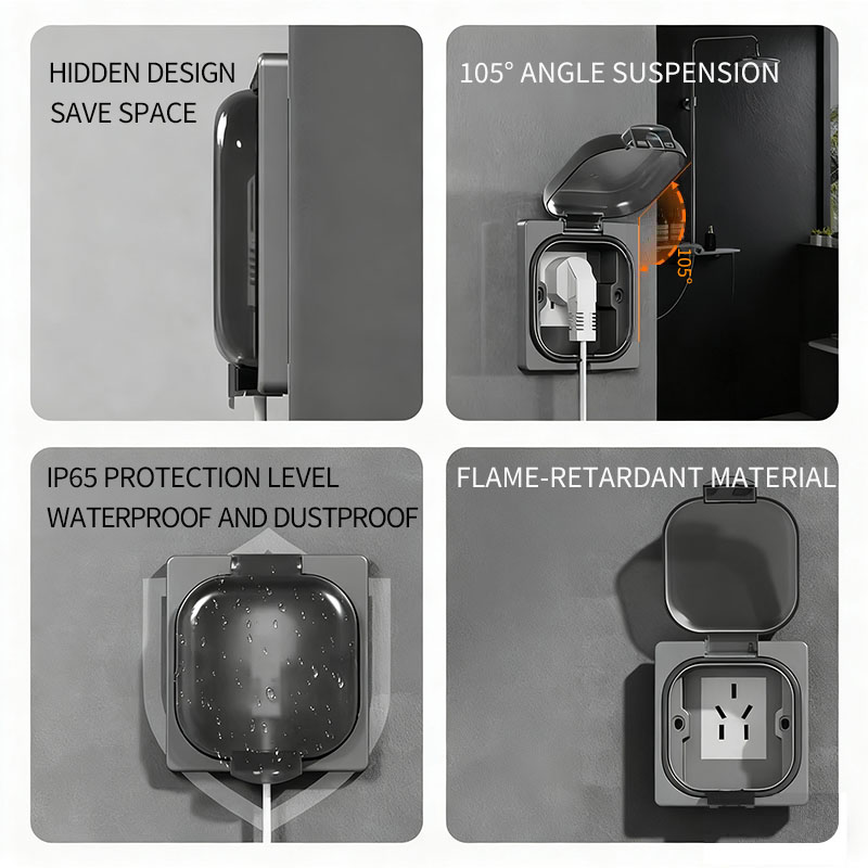 IP65 waterdichte buitencontact - Outdoor Power Receptacle recensie en prijs