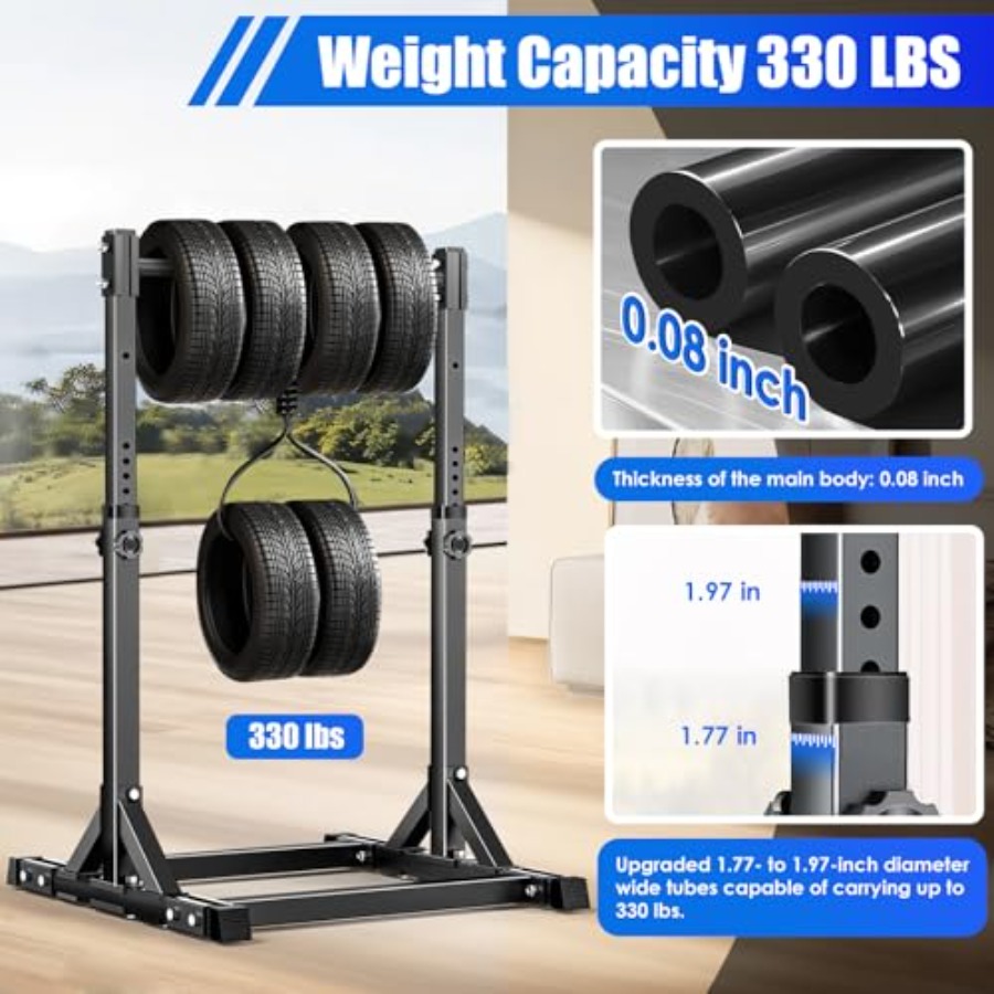 Vrijstaande verstelbare pull-u - Outdoor Power Tower Pull Up Bar recensie en prijs