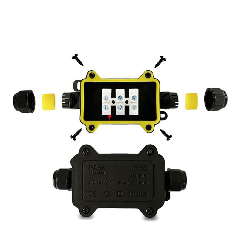 Waterdichte aansluitdoos IP68  - Outdoor Power Junction Box recensie en prijs