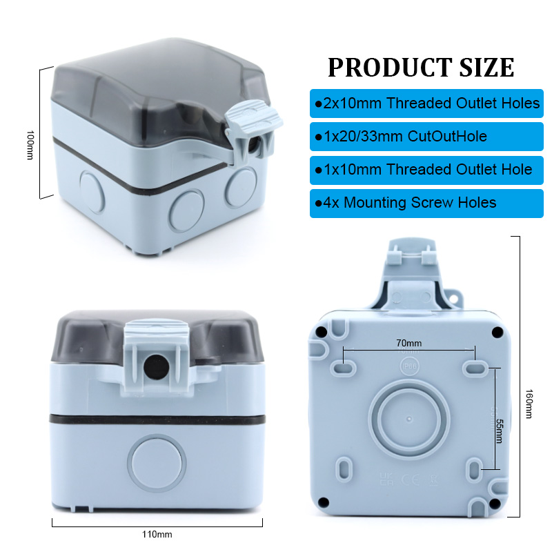 Outdoor Power Outlet Box Water - Outdoor Power Socket Cover recensie en prijs