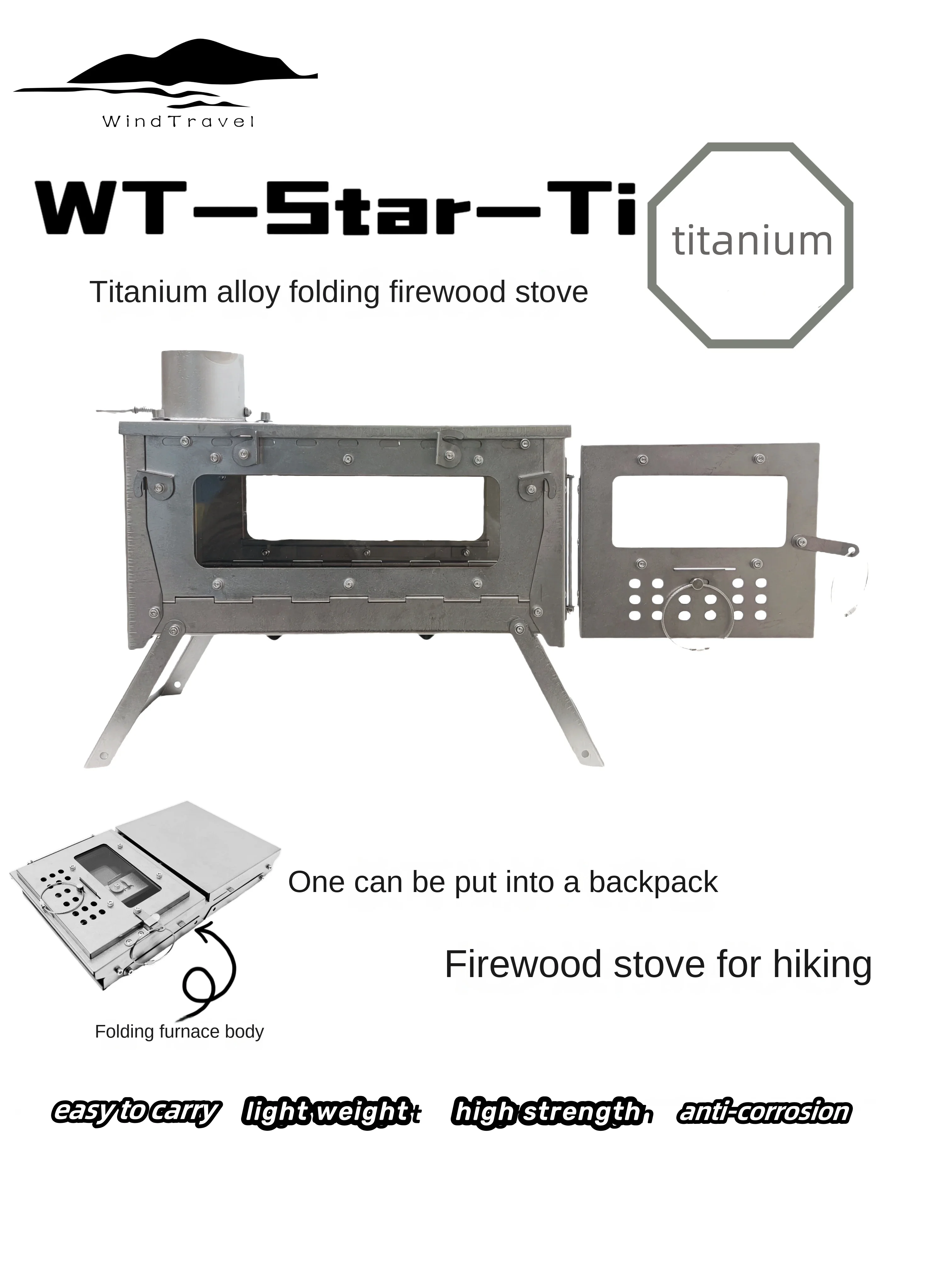 WT Star Ti Titaniumlegering Op - Outdoor Power Burner recensie en prijs