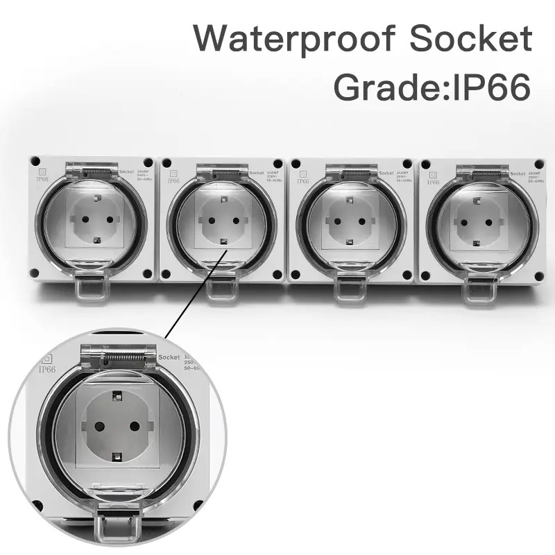 IP66 waterdichte stopcontact B - Outdoor Power Receptacle recensie en prijs