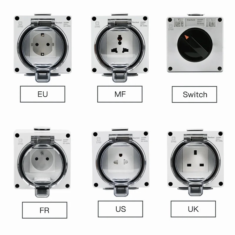 IP66 waterdichte stopcontact B - Outdoor Power Receptacle recensie en prijs