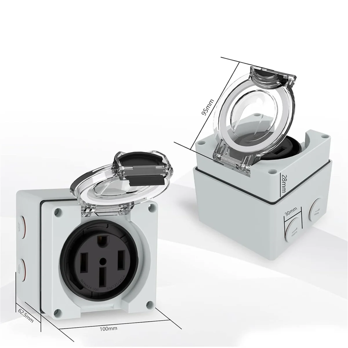 Stopcontactdoos, 125/250 Volt  - Outdoor Power Receptacle recensie en prijs