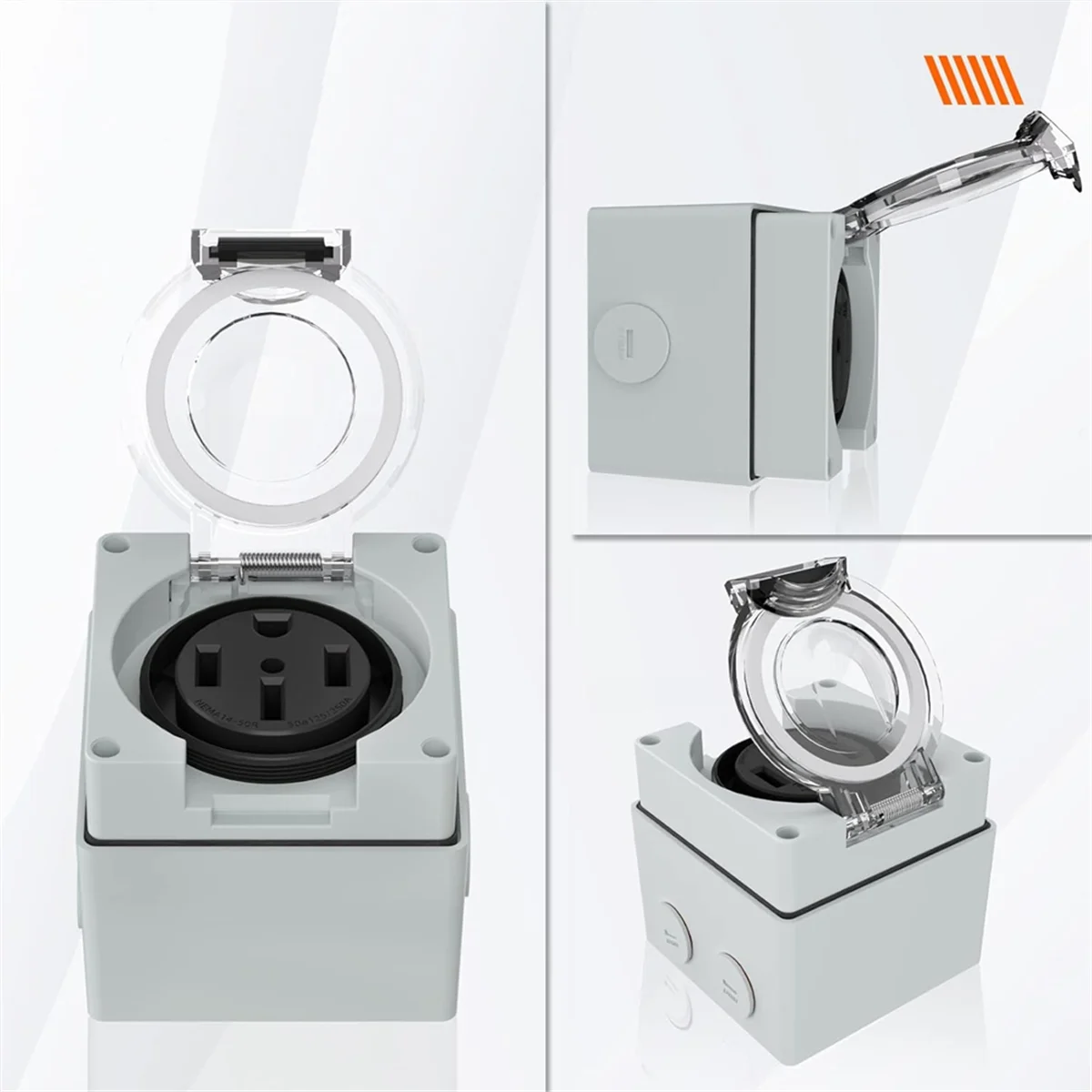 Stopcontactdoos, 125/250 Volt  - Outdoor Power Receptacle recensie en prijs