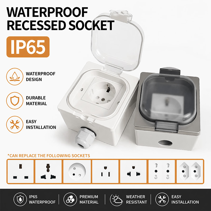 IP65 waterdichte buitenstopcon - Outdoor Kitchen Power Outlet recensie en prijs