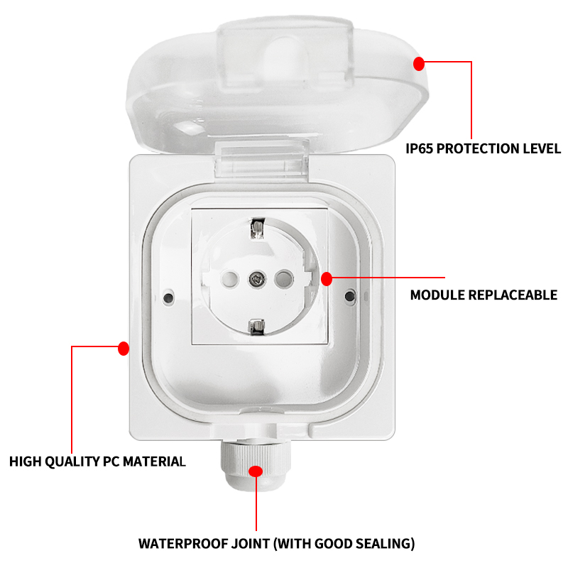 IP65 waterdichte buitenstopcon - Outdoor Kitchen Power Outlet recensie en prijs