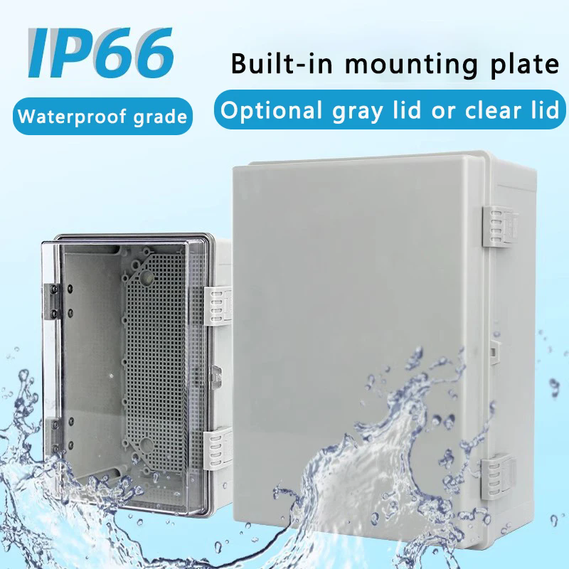 Ip66 Abs Pc Scharnierende Plas - Outdoor Power Junction Box recensie en prijs