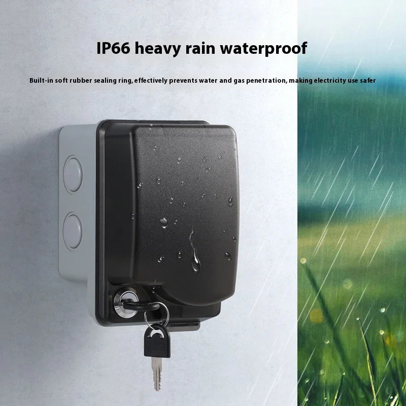Waterdichte buitenstopcontactd - Outdoor Power Socket Cover recensie en prijs