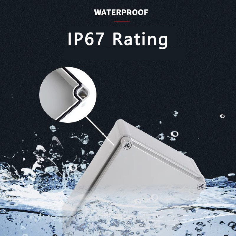 IP67 grijze/transparante afdek - Outdoor Power Socket Cover recensie en prijs
