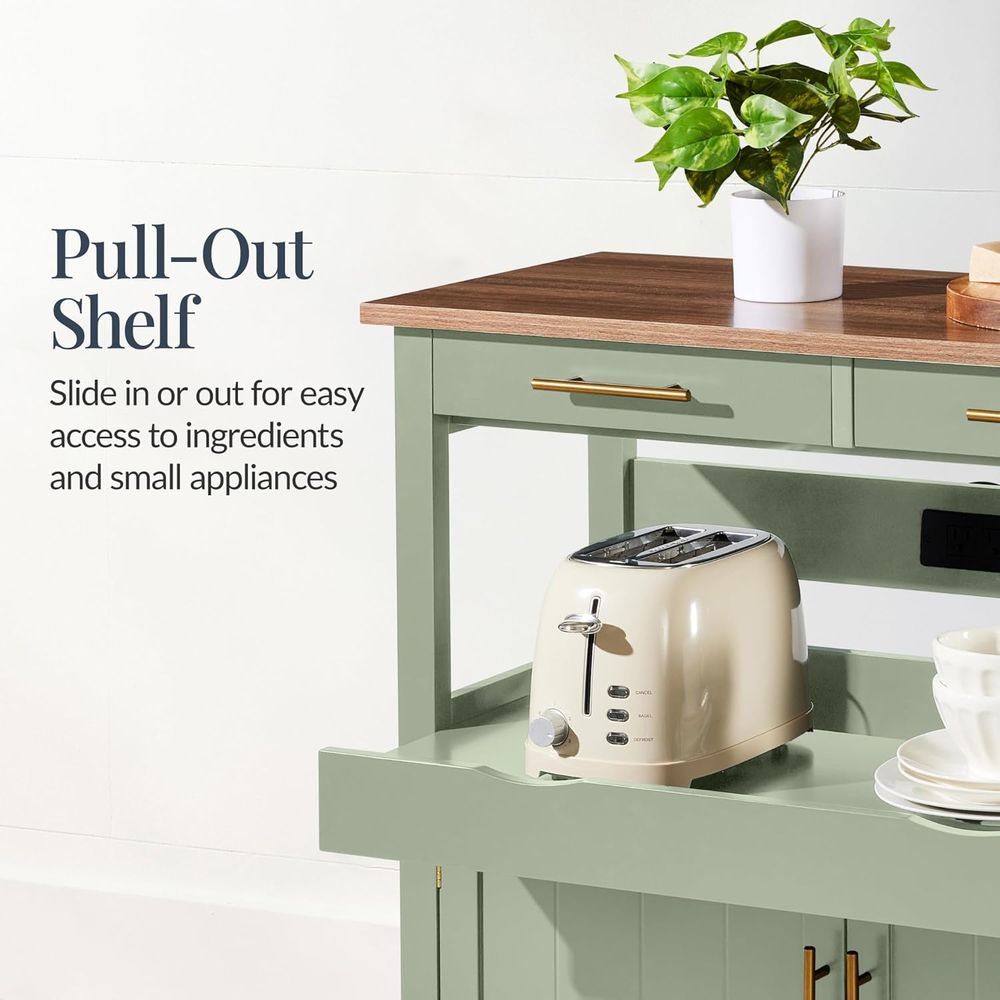 36 inch LarRolling keukeneilan - Outdoor Kitchen Power Outlet recensie en prijs