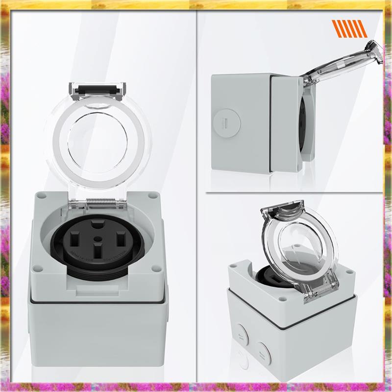 AA46 HOT-50Amp stopcontactdoos - Outdoor Power Receptacle recensie en prijs