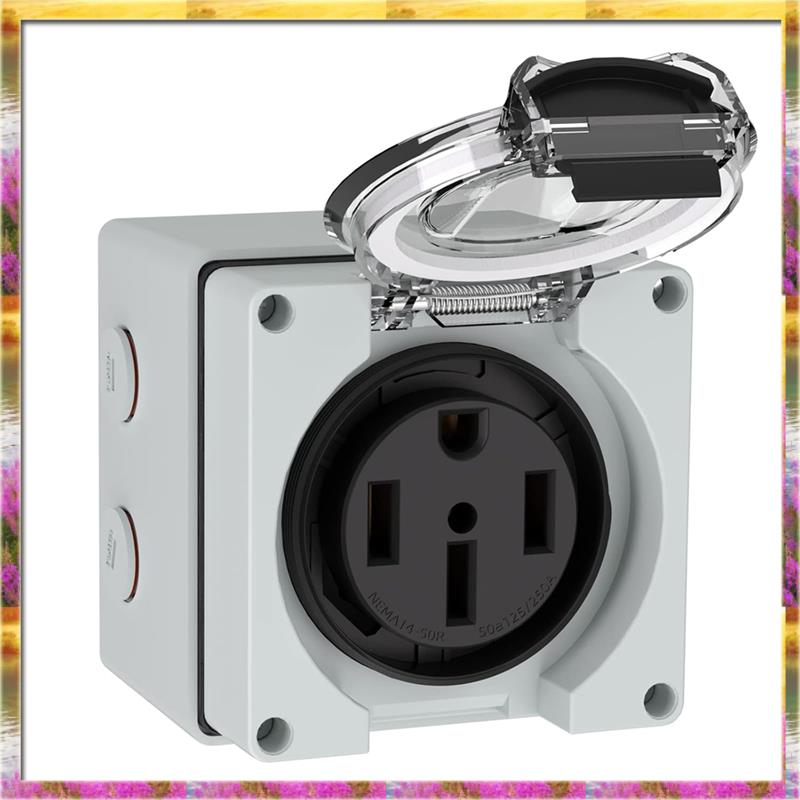 AA46 HOT-50Amp stopcontactdoos - Outdoor Power Receptacle recensie en prijs