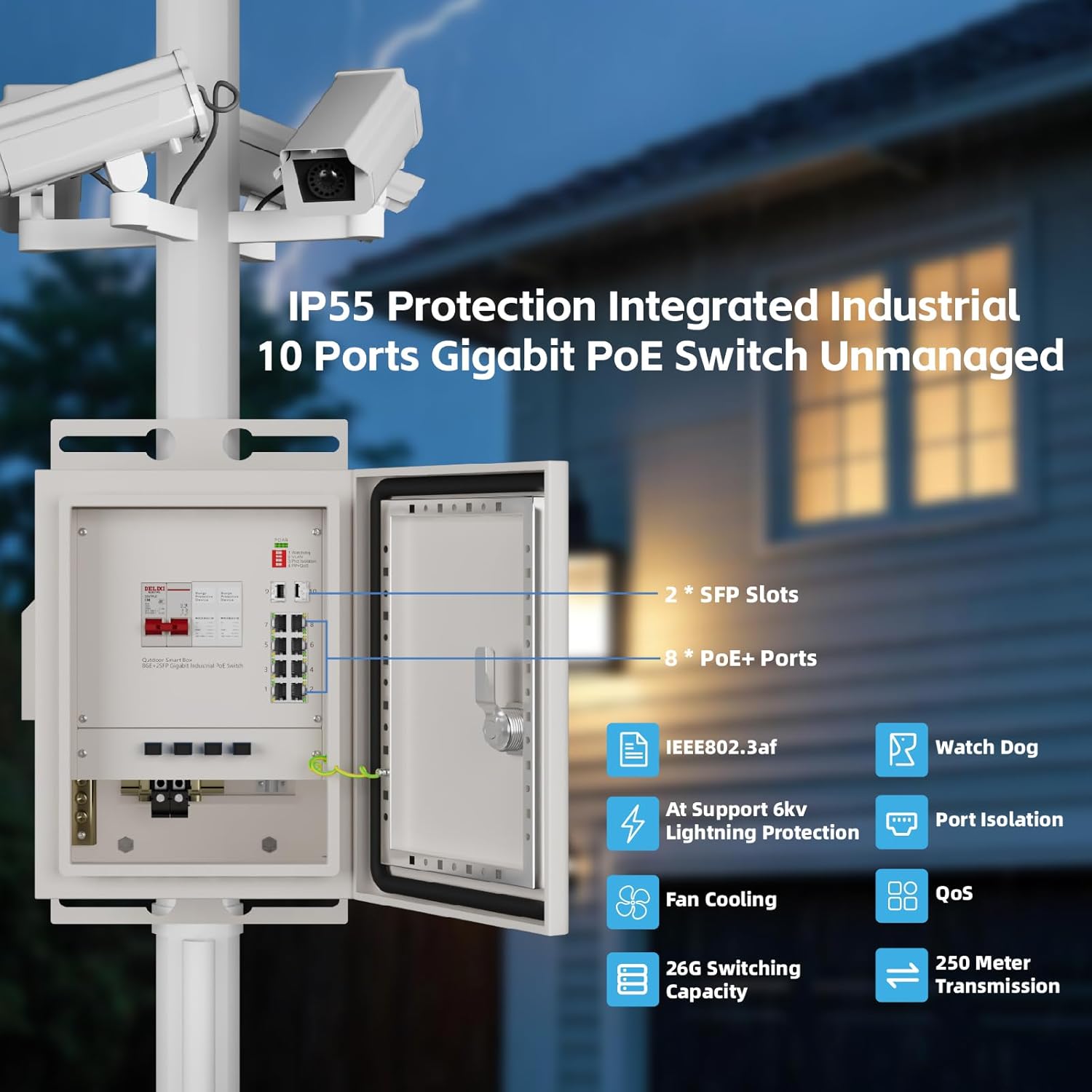 KeepLiNK Outdoor Smart Network - Outdoor Power Supply Box recensie en prijs